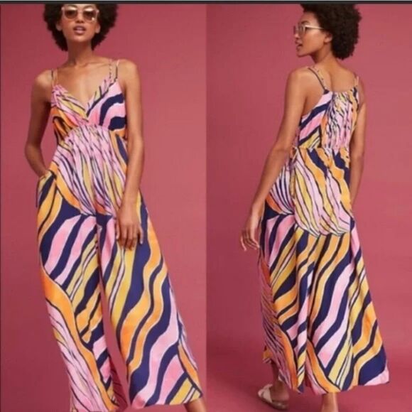 Maeve Finley Wide Leg Jumpsuit - Picture 1 of 16